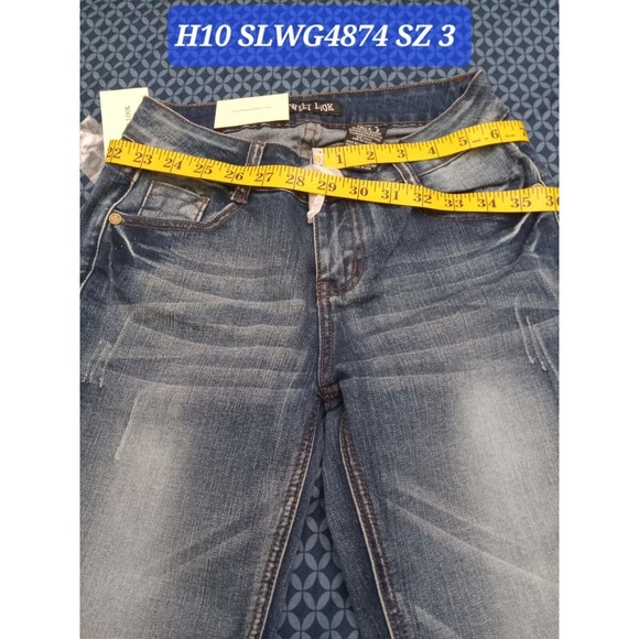 SL JEANS, STRETCH DENIM BLUE WAIST 29iN , H10 SLWG4874 SZ 3, SKINNY JEANS - Picture 1 of 11